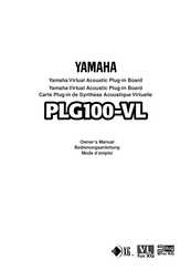 Yamaha PLG100-VL Mode D'emploi