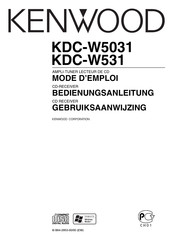 Kenwood KDC-W5031 Mode D'emploi