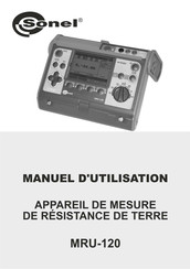 Sonel MRU-120 Guide D'utilisation