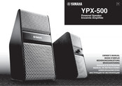 Yamaha YPX-500 Mode D'emploi
