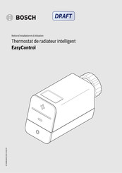 Bosch EasyControl Notice D'installation Et D'utilisation