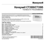 Honeywell CT3500 Mode D'emploi