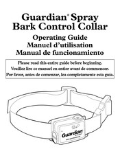 Guardian Spray Bark Control Collar Manuel D'utilisation