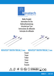 Novatech BOUTIN TROCAR 3 mm Mode D'emploi