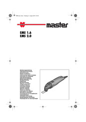 Wurth Master EMS 1.6 Notice D'utilisation