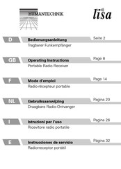 HumanTechnik lisa LSA0306 Mode D'emploi