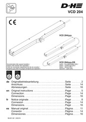 D+H VCD 204 Notice Originale