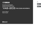 Yamaha YAS-203 Mode D'emploi