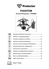 Protector PHANTOM PPR2000 Instructions D'utilisation Et D'entretien