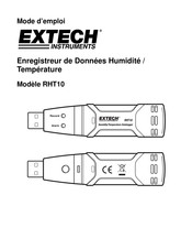 Extech Instruments RHT10 Mode D'emploi