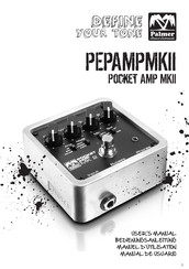 Palmer PEPAMPMKII Manuel D'utilisation