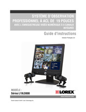 Lorex L19LD800 Série Guide D'instructions