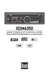 Dual XDM6350 Mode D'emploi Et D'installation