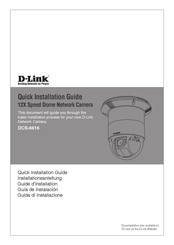 D-Link DCS-6616 Guide D'installation