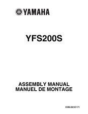 Yamaha YFS200S Manuel De Montage