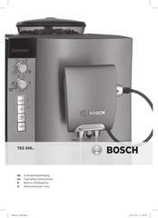Bosch Espresso TES 50354DE Notice D'utilisation