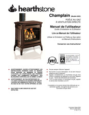HearthStone Champlain 8302 Manuel De L'utilisateur