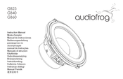Audiofrog GB60 Mode D'emploi