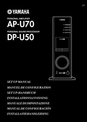 Yamaha AP-U70 Manuel De Configuration