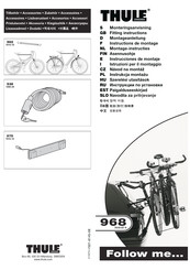 Thule 968 Instructions De Montage