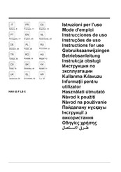 Hotpoint Ariston HAH 65 F LB X Mode D'emploi