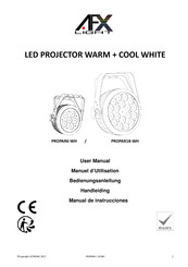 afx light PROPAR6-WH Manuel D'utilisation