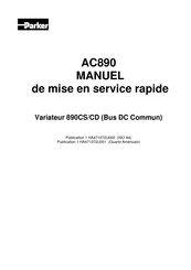 Parker AC890 Manuel