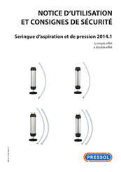 Pressol 12 963 Notice D'utilisation Et Consignes De Sécurité