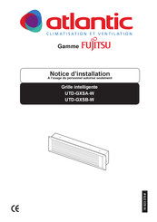 Fujitsu UTD-GXSA-W Notice D'installation