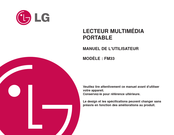 Lg FM33 Manuel De L'utilisateur