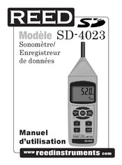 Reed SD-4023 Manuel D'utilisation