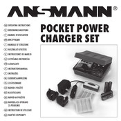 ANSMANN Pocket Power Charger Set Manuel D'utilisation