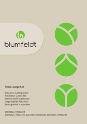 Blumfeldt Theia Lounge 10033330 Mode D'emploi