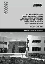 REHM 150 3140 Instructions De Service