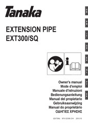 Tanaka EXT300/SQ Mode D'emploi