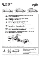 Jaeger 21160514J Instructions De Montage