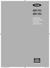 Vistadoor Me ADV-110.1 Mode D'emploi
