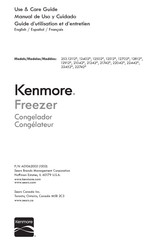 Kenmore 253.12112 Guide D'utilisation Et D'entretien
