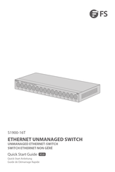 FS S1900-16T Guide De Démarrage Rapide