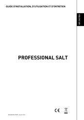 Pool Technologie PROFESSIONAL SALT 420 Guide D'installation, D'utilisation Et D'entretien