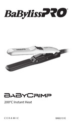 BaByliss PRO BABYCRIMP BAB2151E Mode D'emploi