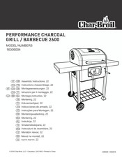 Char-Broil 2600 Instructions D'assemblage