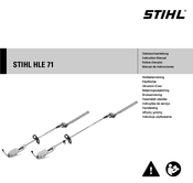 Stihl HLE 71 Notice D'emploi