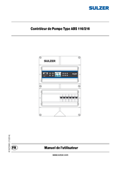 Sulzer ABS 116 Manuel De L'utilisateur