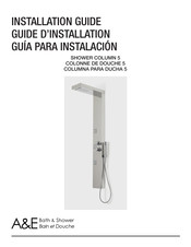 A&E COLONNE DE DOUCHE 5 Guide D'installation