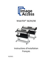 Image Access WideTEK 36 Instructions D'installation