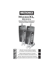 Midtronics MicroXL Série Mode D'emploi