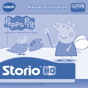 VTech Storio Peppa Pig Manuel D'utilisation
