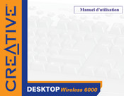 Creative Desktop Wireless 6000 Manuel D'utilisation