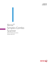 Xerox Simplex Combo Scanner Guide De L'utilisateur